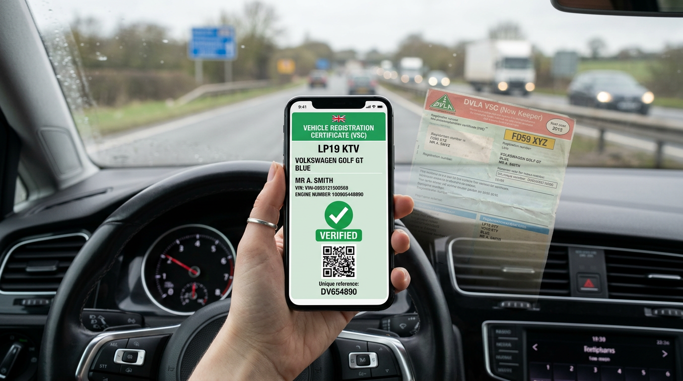 2026 DVLA Digital V5C: The End of Paper Logbooks for UK Drivers?