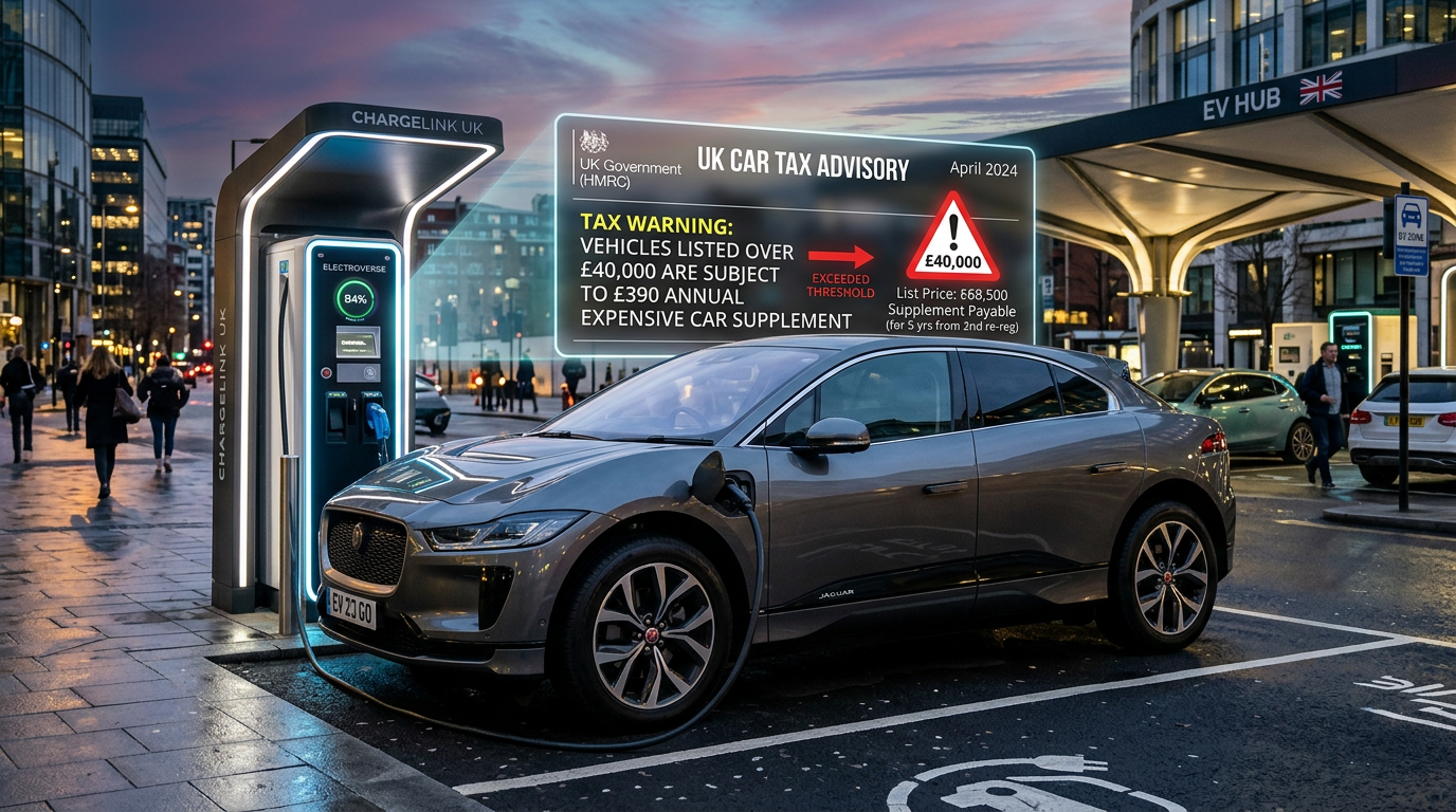 Buying a Premium EV? Beware the 2026 £40k 'Luxury' Road Tax Trap