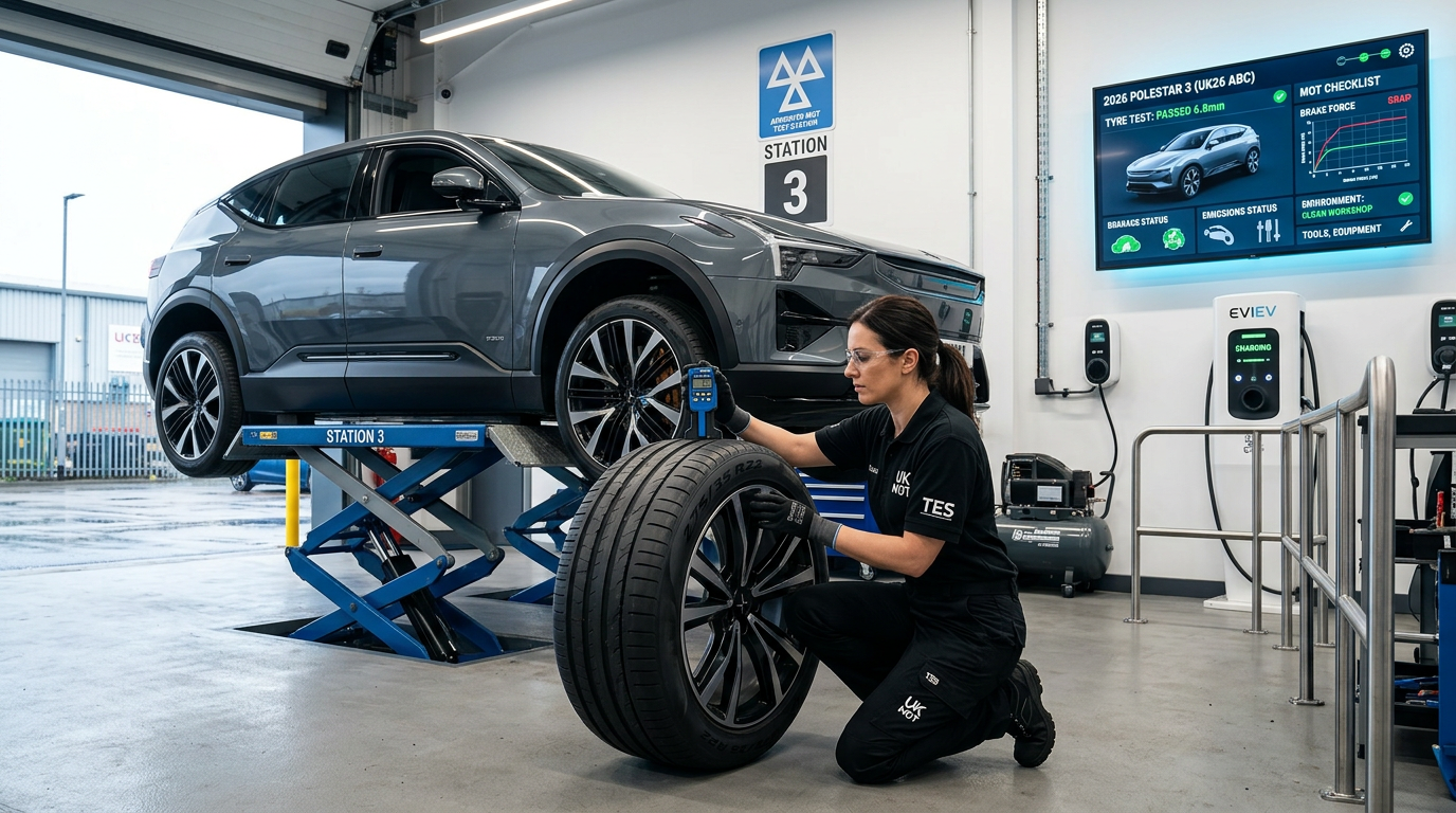 2026 MOT Alert: How Heavy EV Batteries Impact Your Tyre Wear Pass