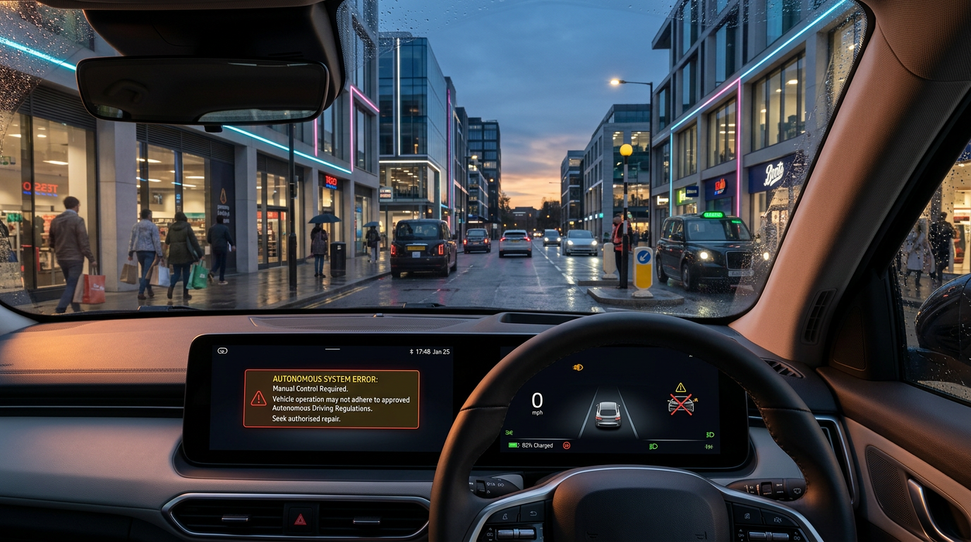 CRA 2015: Can You Reject a Car for Faulty Self-Driving Software?