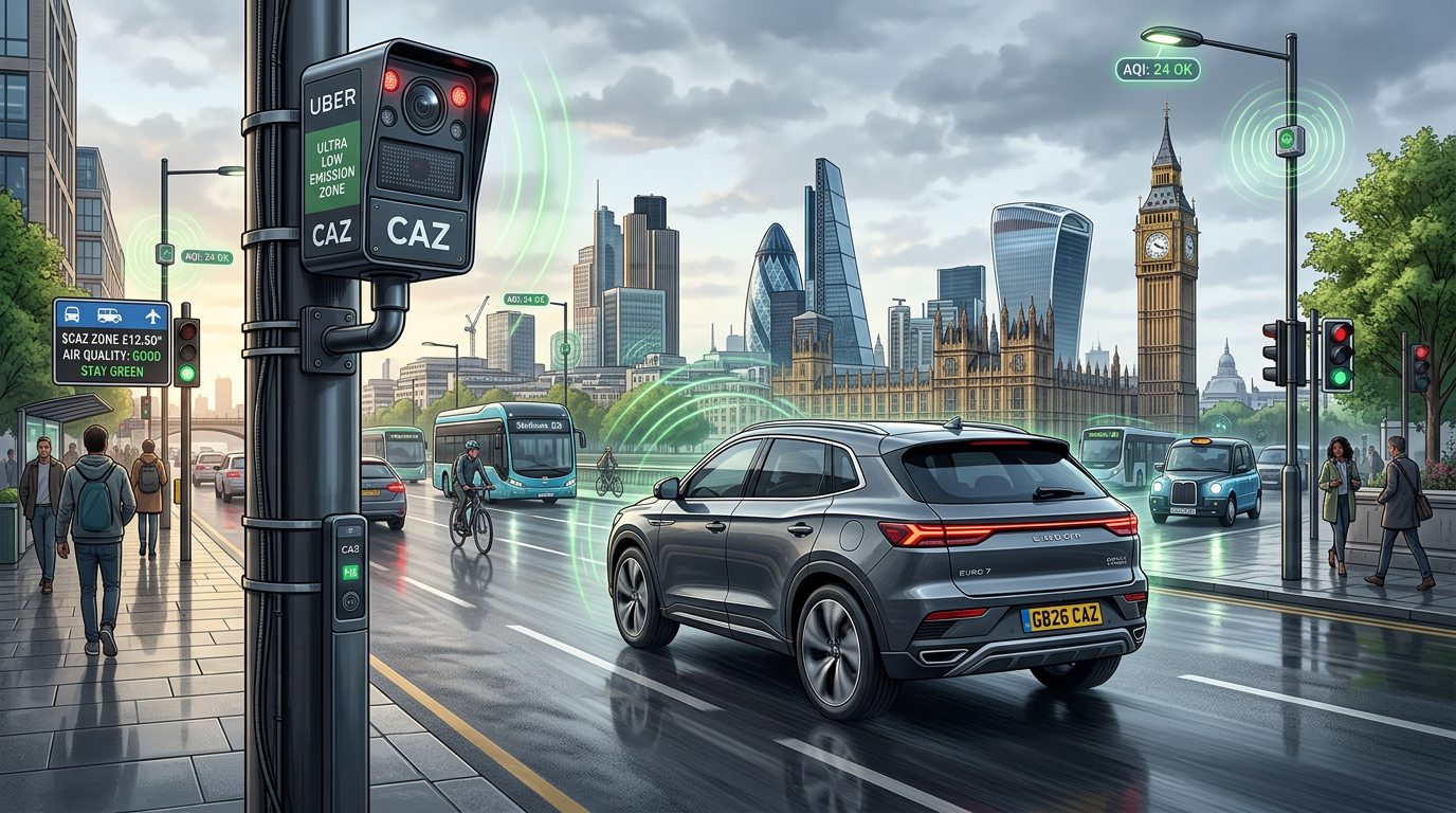 London CAZ Expansion 2026: Is Your Euro 7 Diesel Future-Proof?