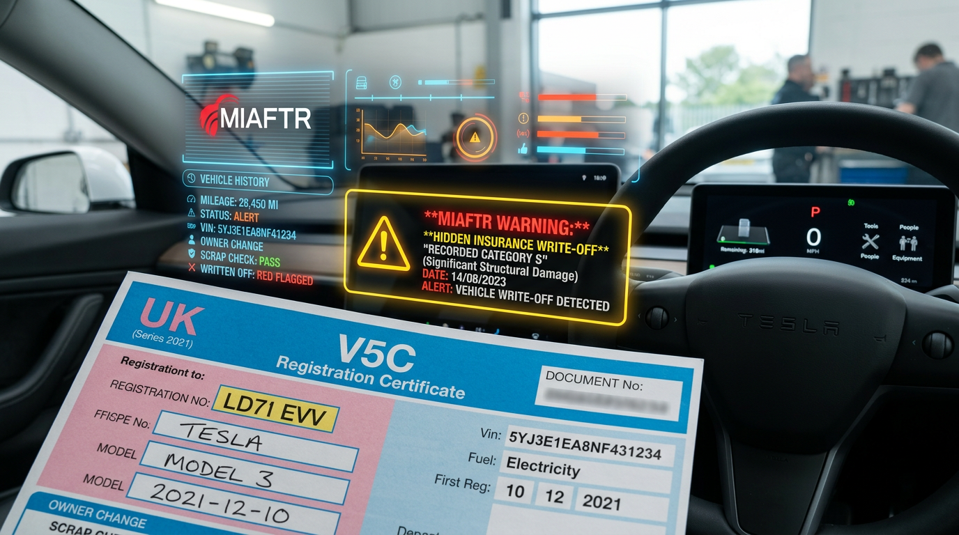 MIAFTR vs V5C: Why Your Logbook Might Hide a Total Loss in 2026