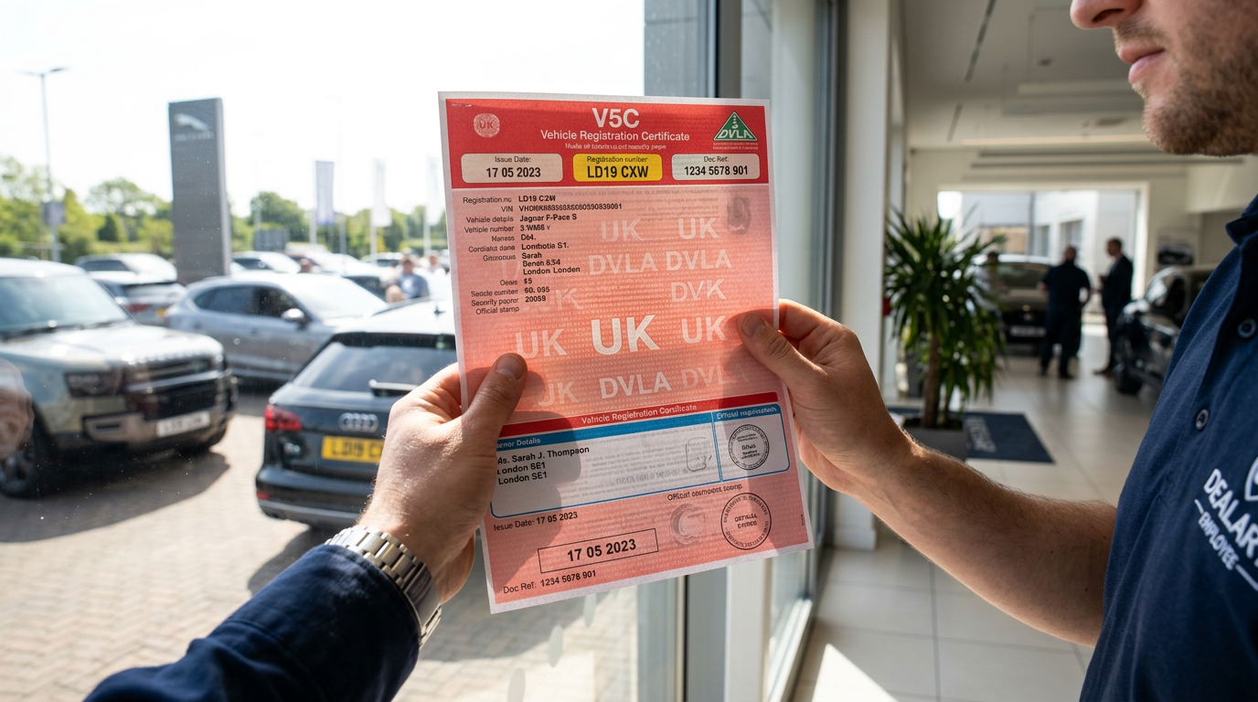 V5C Red Flags: How to Spot a Forged Logbook Before You Pay (2026)