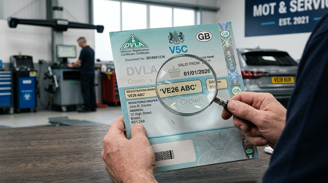 V5C Validation: 2026 Guide to Spotting High-Tech Logbook Frauds