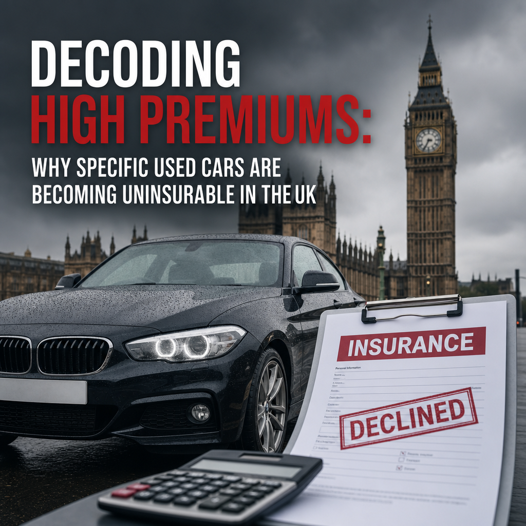 Decoding High Premiums: Why Specific Used Cars Are Becoming Uninsurable in the UK