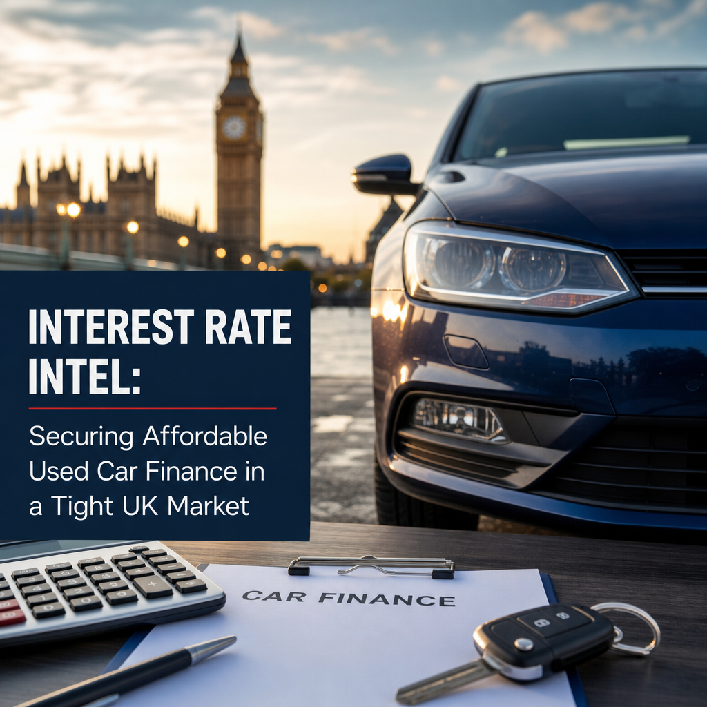 Interest Rate Intel: Securing Affordable Used Car Finance in a Tight UK Market
