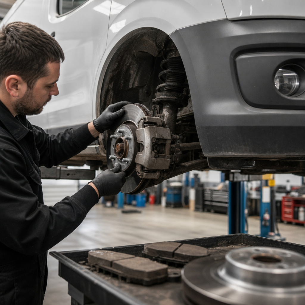 Braking Point: Essential Checks & Maintenance for Your Used UK Van's Braking System