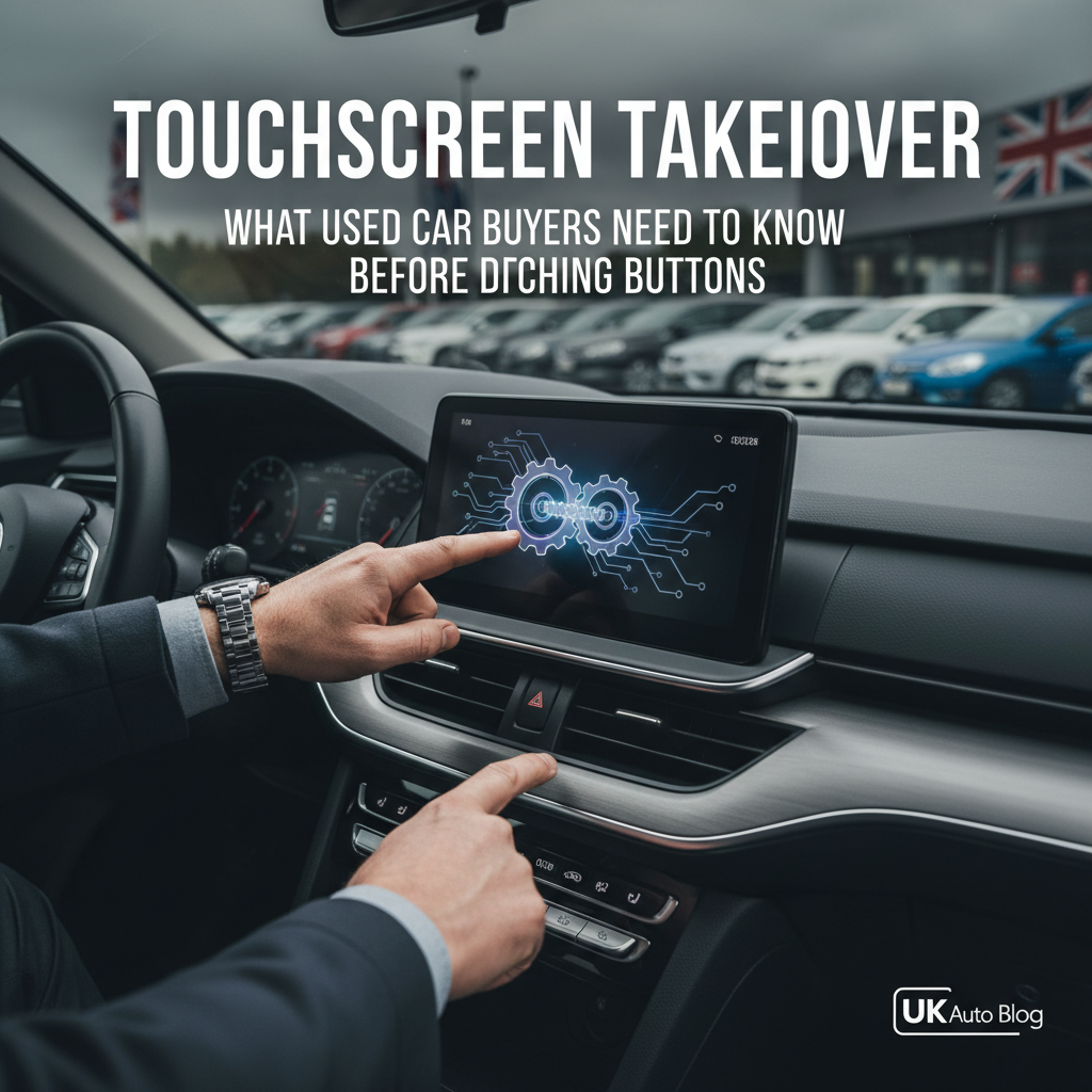 Touchscreen Takeover: What Used Car Buyers Need to Know Before Ditching Buttons