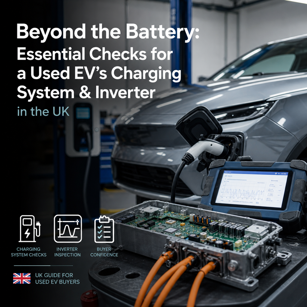 Beyond the Battery: Essential Checks for a Used EV's Charging System & Inverter in the UK