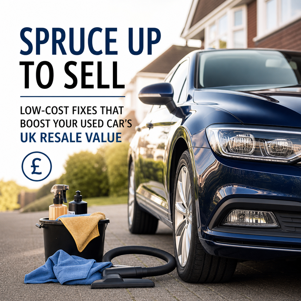 Spruce Up to Sell: Low-Cost Fixes That Boost Your Used Car's UK Resale Value