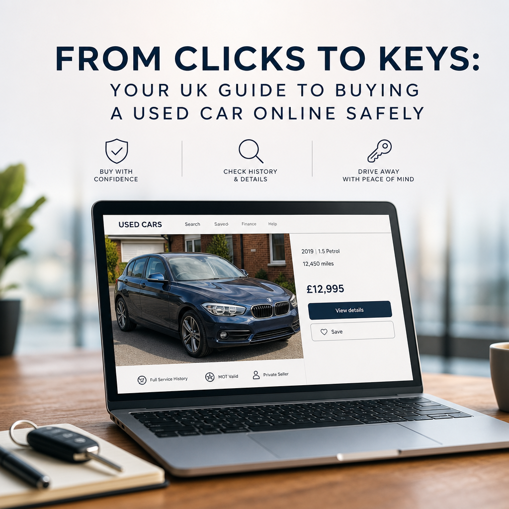 From Clicks to Keys: Your UK Guide to Buying a Used Car Online Safely