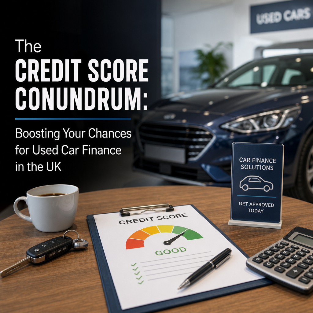 The Credit Score Conundrum: Boosting Your Chances for Used Car Finance in the UK