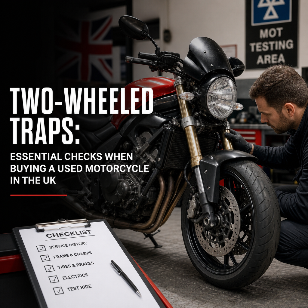 Two-Wheeled Traps: Essential Checks When Buying a Used Motorcycle in the UK