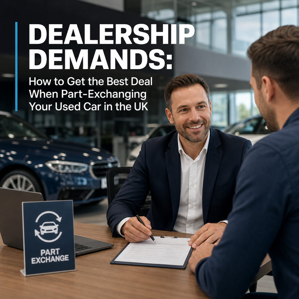 Dealership Demands: How to Get the Best Deal When Part-Exchanging Your Used Car in the UK