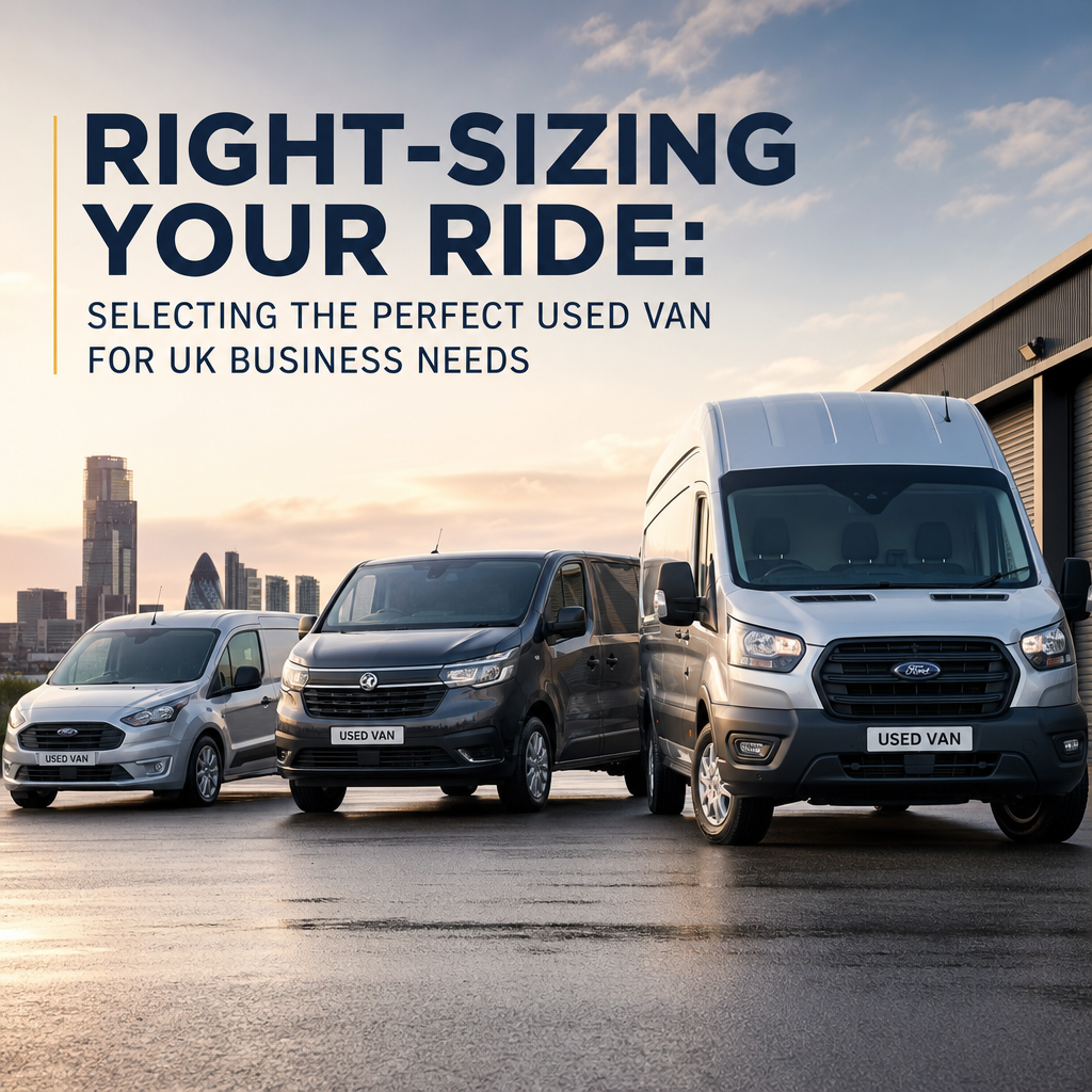 Right-Sizing Your Ride: Selecting the Perfect Used Van for UK Business Needs