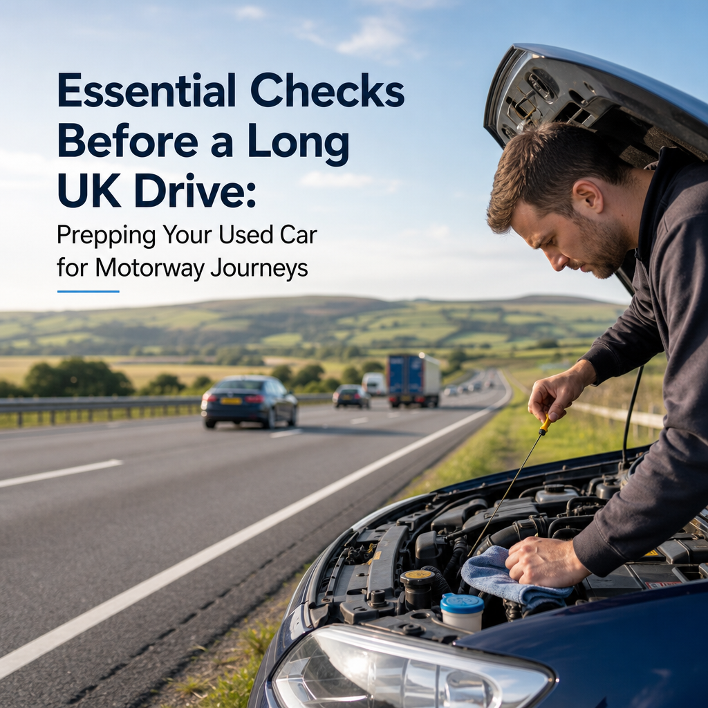 Essential Checks Before a Long UK Drive: Prepping Your Used Car for Motorway Journeys