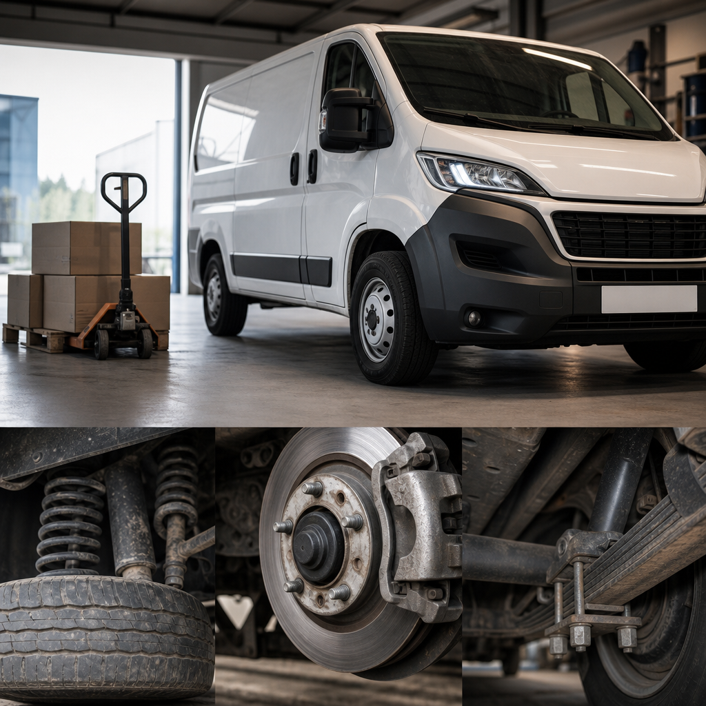 Payload Protection: Keeping Your Used Van's Suspension and Brakes in Top Shape for UK Work