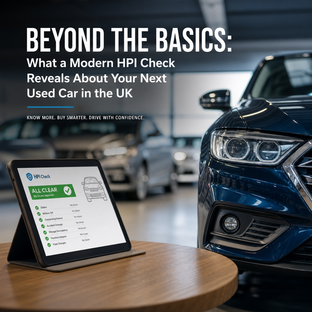 Beyond the Basics: What a Modern HPI Check Reveals About Your Next Used Car in the UK