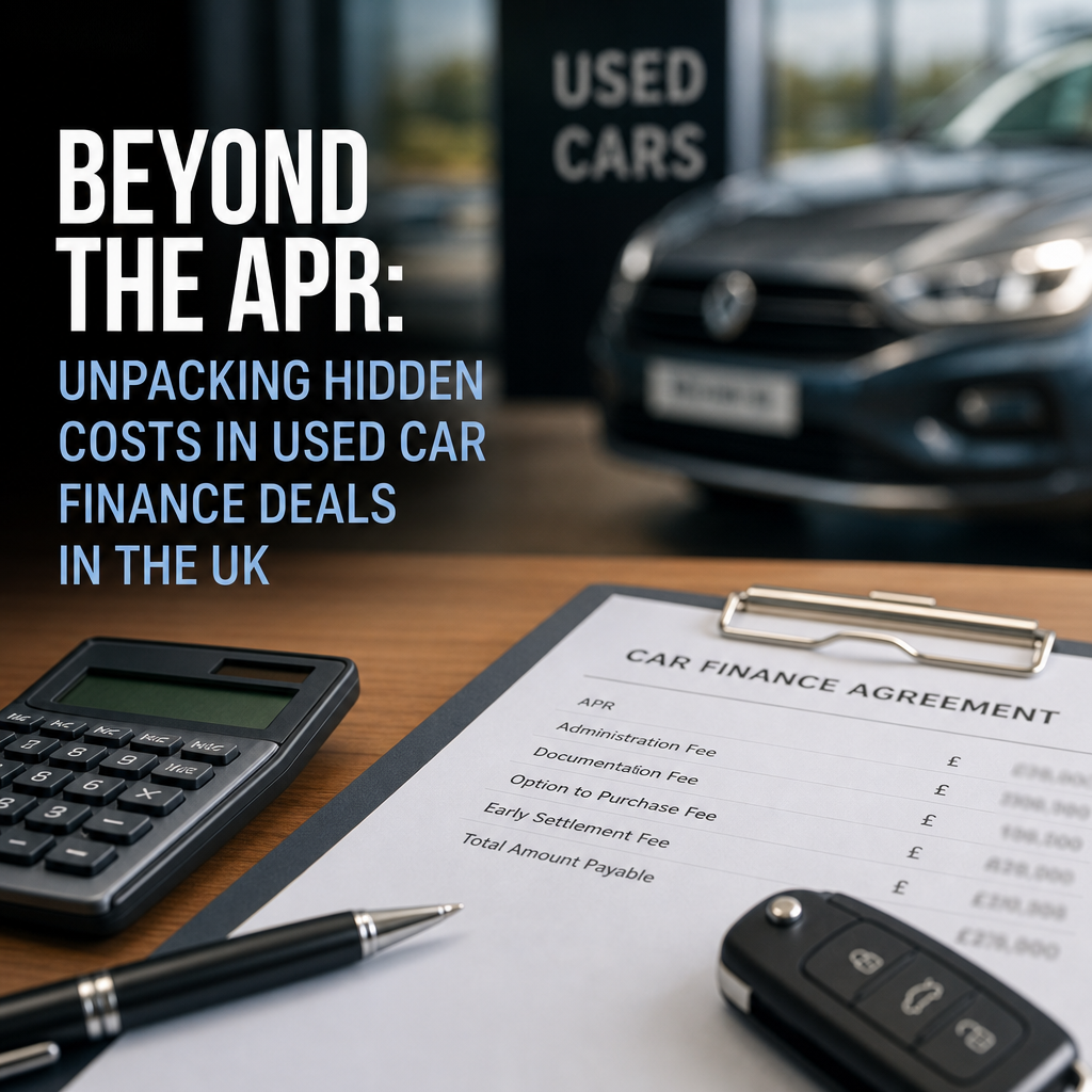 Beyond the APR: Unpacking Hidden Costs in Used Car Finance Deals in the UK