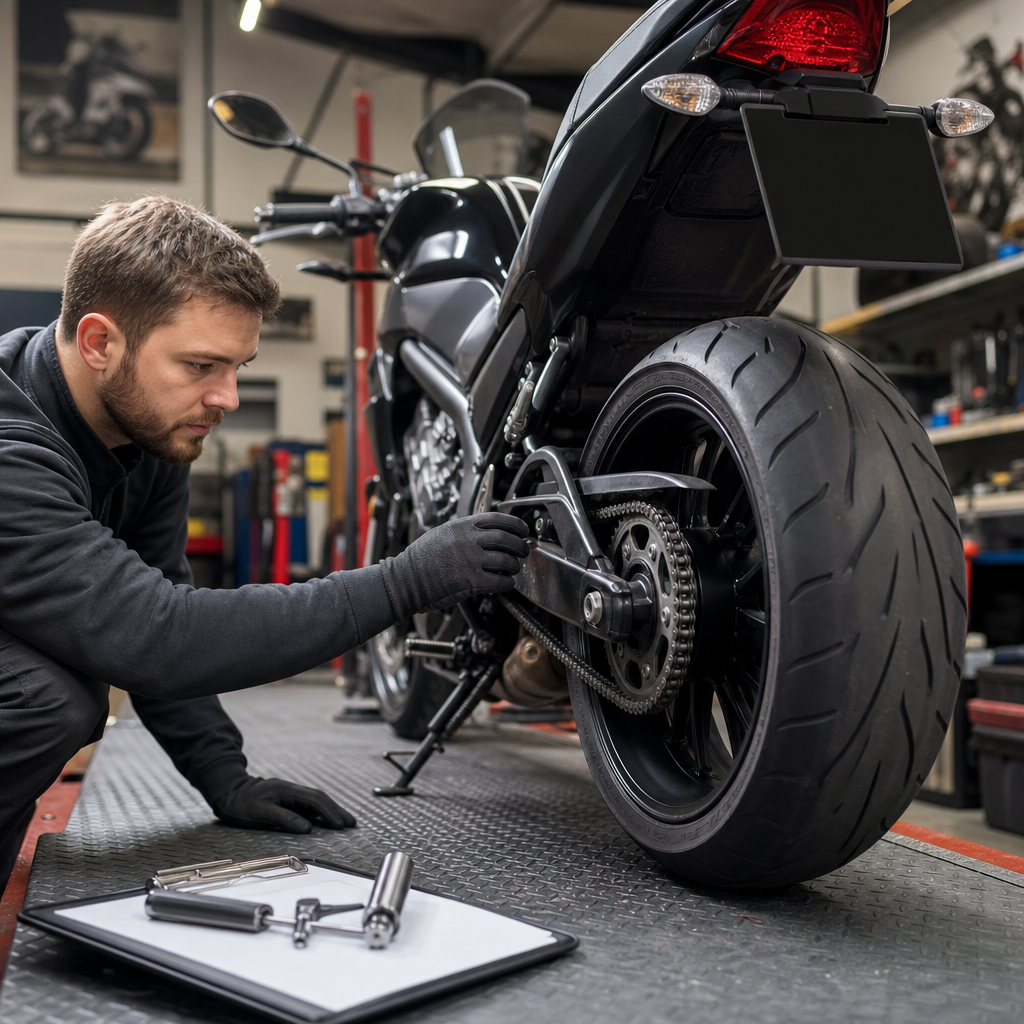The Road Ahead: Essential Tyre Checks for Your Used UK Motorcycle