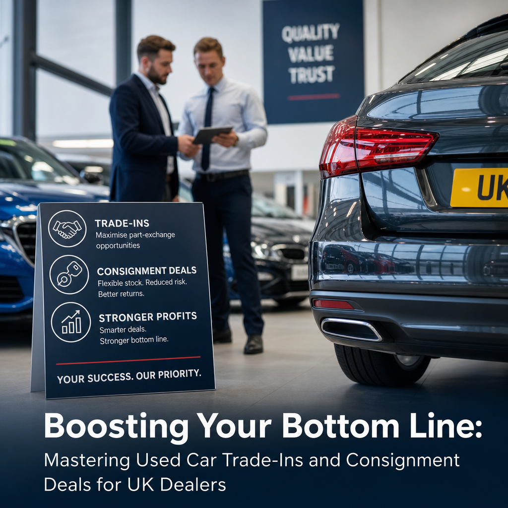 Boosting Your Bottom Line: Mastering Used Car Trade-Ins and Consignment Deals for UK Dealers