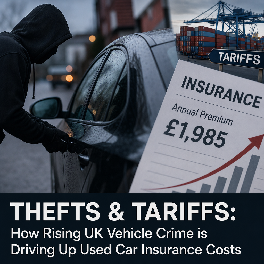 Thefts & Tariffs: How Rising UK Vehicle Crime is Driving Up Used Car Insurance Costs