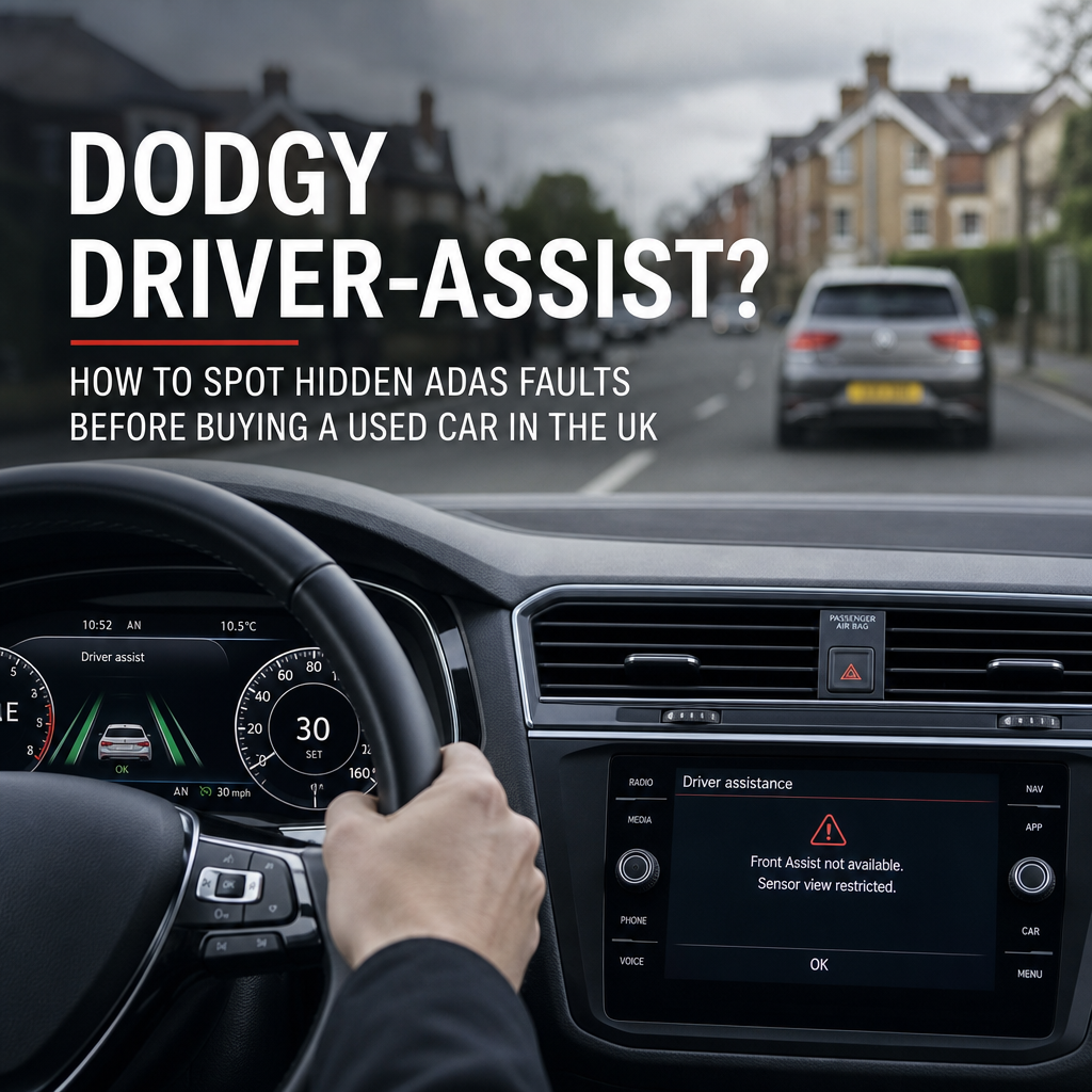 Dodgy Driver-Assist? How to Spot Hidden ADAS Faults Before Buying a Used Car in the UK