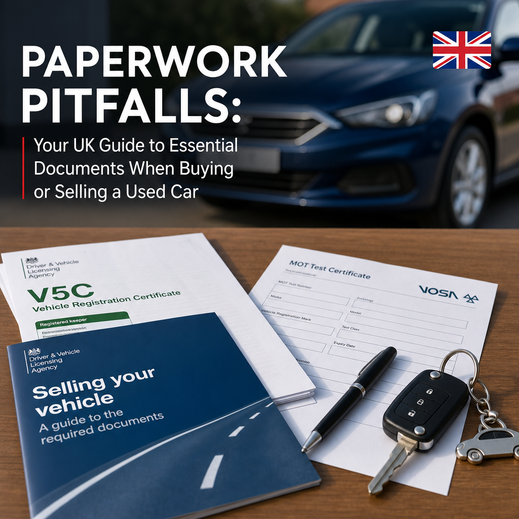 Paperwork Pitfalls: Your UK Guide to Essential Documents When Buying or Selling a Used Car