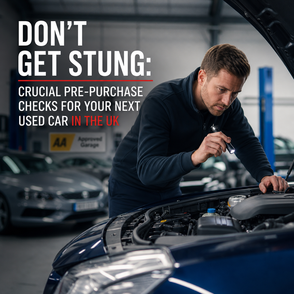 Don't Get Stung: Crucial Pre-Purchase Checks for Your Next Used Car in the UK