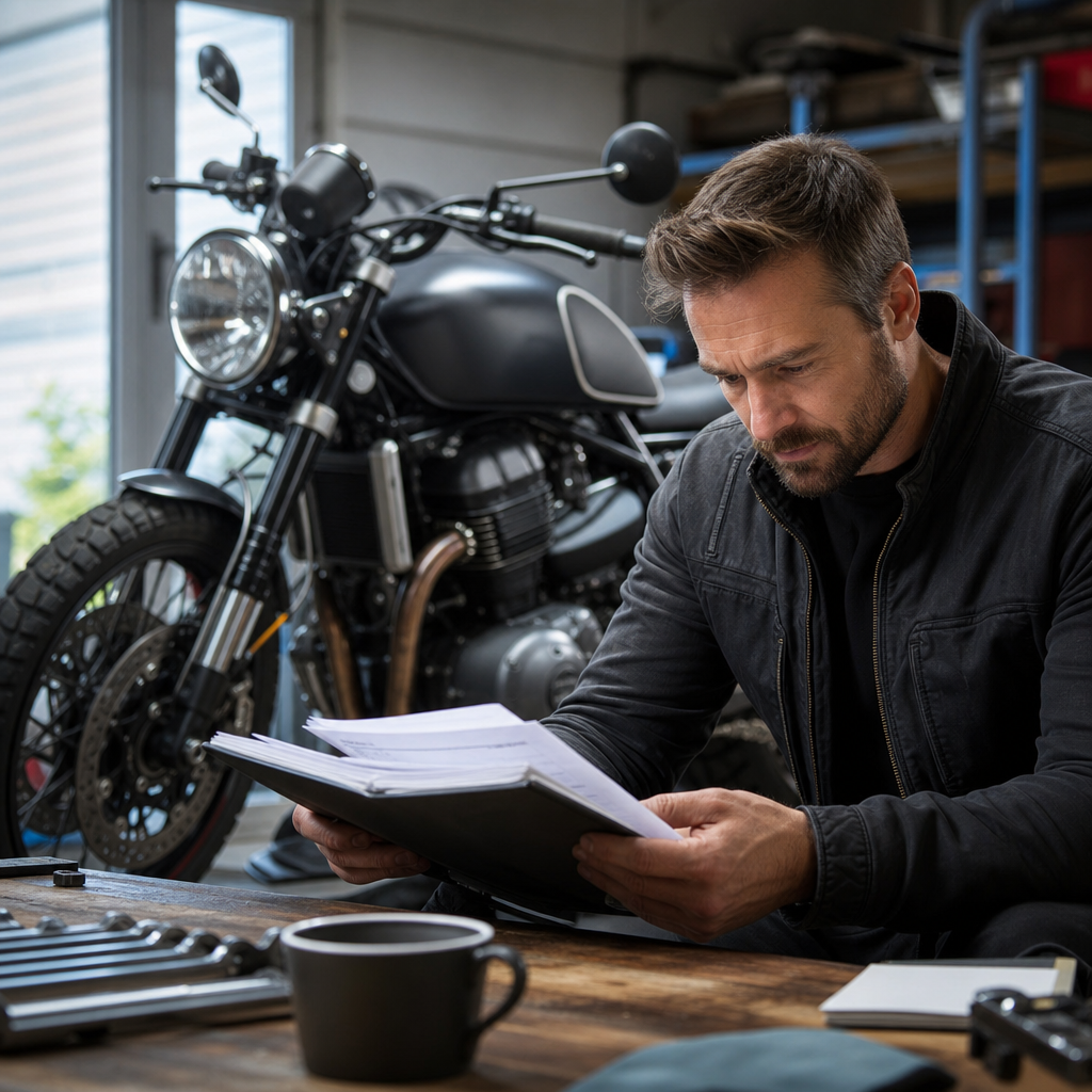 Beyond the Miles: Deciphering Used Motorcycle Service Histories for UK Buyers
