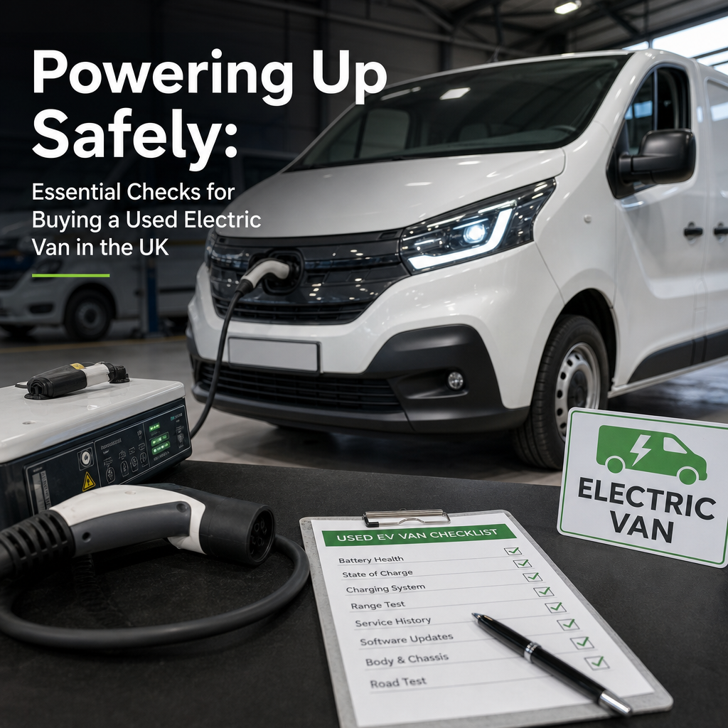 Powering Up Safely: Essential Checks for Buying a Used Electric Van in the UK