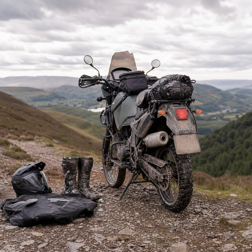 Beyond the A-Roads: Essential Gear for Off-Road Adventures on Your Used UK Motorcycle
