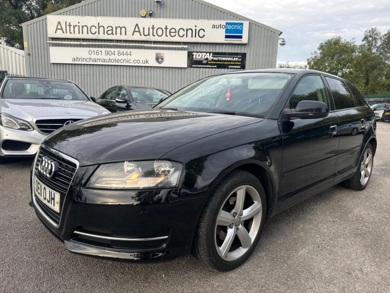 2011 Audi A3 1.6 Technik Sportback Euro 5 5dr in Black — image 1