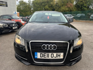 2011 Audi A3 1.6 Technik Sportback Euro 5 5dr in Black — image 3