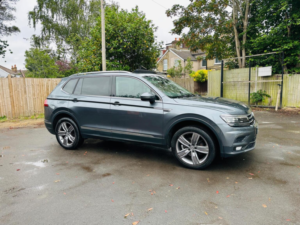 2021 Volkswagen Tiguan Allspace 1.5 Tsi Evo Sel DSG Euro 6 (s/s) 5dr in Grey — image 6