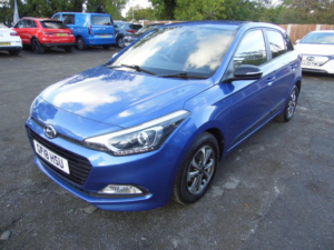 2018 Hyundai I20 1.2 Go! Se Euro 6 5dr in Blue — image 3