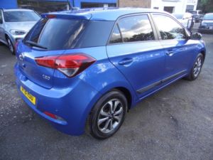 2018 Hyundai I20 1.2 Go! Se Euro 6 5dr in Blue — image 6