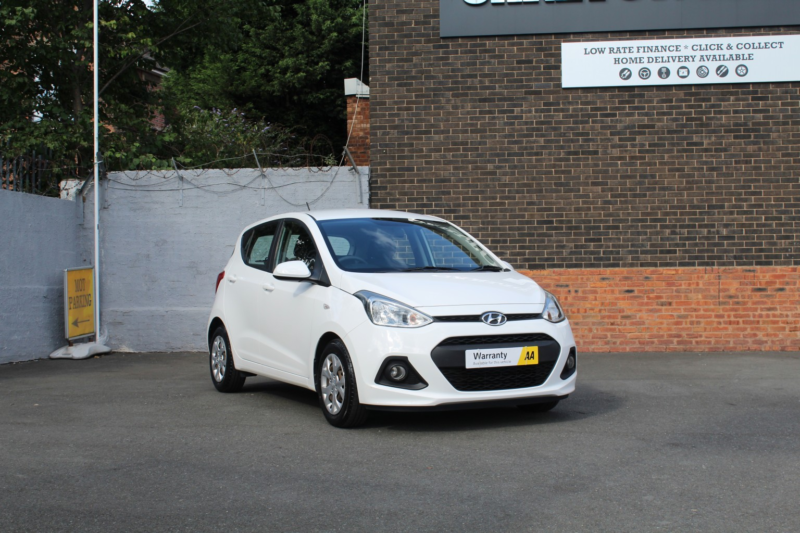 2014 Hyundai I10 1.0 Se Euro 5 5dr in White — image 1