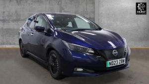 2023 Nissan Leaf 39kwh Tekna Auto 5dr in Blue — image 5