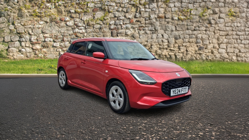 2024 Suzuki Swift 1.2 Mhev Motion Hatchback 5dr Petrol Hybrid CVT Euro 6 (s/s) (82 Ps) in Red — image 1