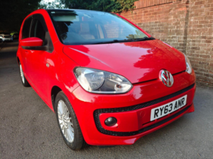 2013 Volkswagen Up! 1.0 High Up! Asg Euro 5 5dr in Red — image 2