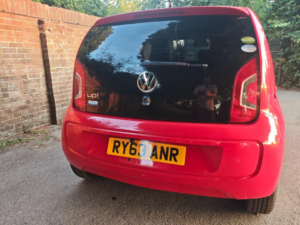 2013 Volkswagen Up! 1.0 High Up! Asg Euro 5 5dr in Red — image 5