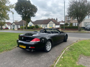 2004 BMW 6 Series 4.4 645ci Convertible in Black — image 4