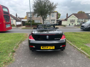 2004 BMW 6 Series 4.4 645ci Convertible in Black — image 5