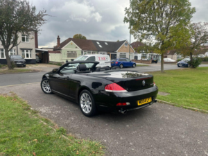 2004 BMW 6 Series 4.4 645ci Convertible in Black — image 6