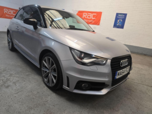 2014 Audi A1 1.4 Tfsi S Line Style Edition Euro 5 (s/s) 3dr in Silver — image 2