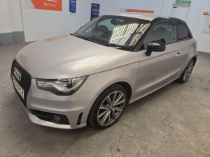 2014 Audi A1 1.4 Tfsi S Line Style Edition Euro 5 (s/s) 3dr in Silver — image 4