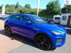 2019 Jaguar E-Pace 2.0 D180 R-Dynamic Se * Mot November 2026 * Service History * Finance Available * Free 6 Months Warr in Blue — image 2