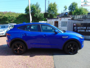 2019 Jaguar E-Pace 2.0 D180 R-Dynamic Se * Mot November 2026 * Service History * Finance Available * Free 6 Months Warr in Blue — image 3