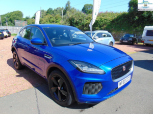 2019 Jaguar E-Pace 2.0 D180 R-Dynamic Se * Mot November 2026 * Service History * Finance Available * Free 6 Months Warr in Blue — image 4